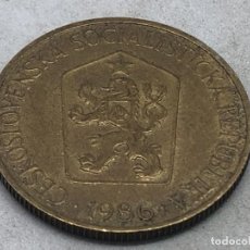 Monedas antiguas de Europa: MONEDA 1986. 1 KORUNA. CHECOSLOVAQUIA. KM 50. MBC+. REPÚBLICA. Lote 282598968
