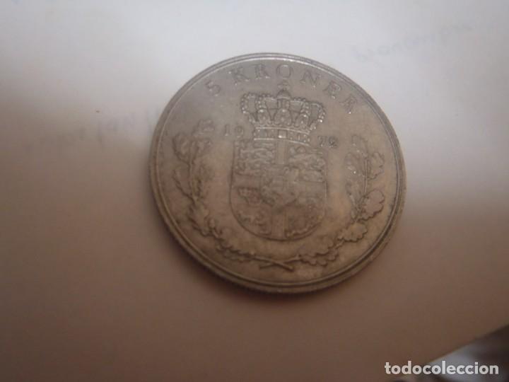Monedas antiguas de Europa: MONEDA -5 KRONER - 1972 - DINAMARCA - Foto 2