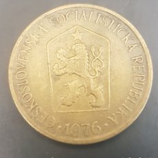 Monedas antiguas de Europa: CHECOSLOVAQUIA. 1 CORONA DE 1976