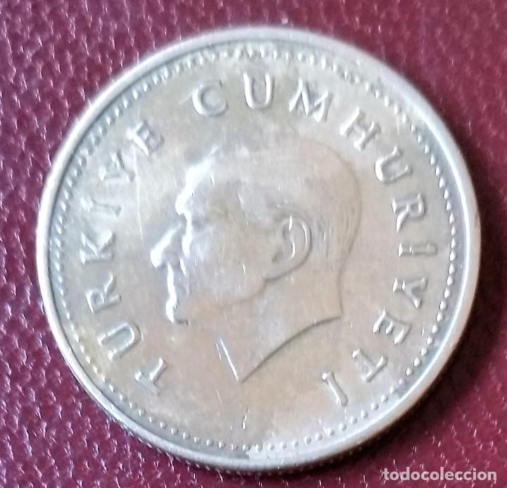 Moedas antigas da Europa: 1000 LIRAS TURQUIA 1990