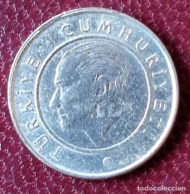 Moedas antigas da Europa: 5 KURUS TURQUIA 2015