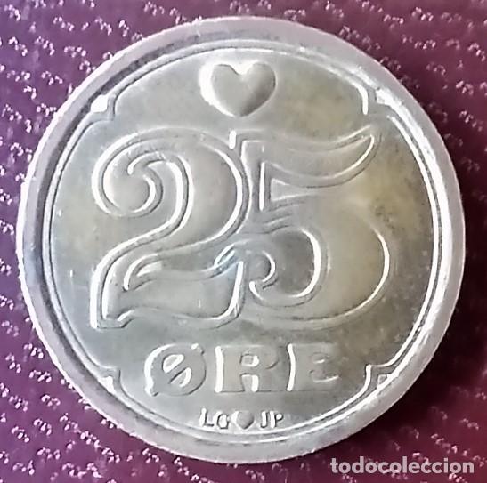 Monedas antiguas de Europa: MONEDA 25 ORE DINAMARCA 1990 - Foto 1