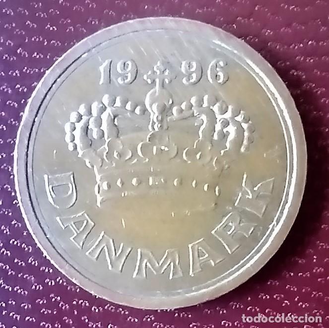 Monedas antiguas de Europa: Moneda de Dinamarca 50Ore 1998 - Foto 2