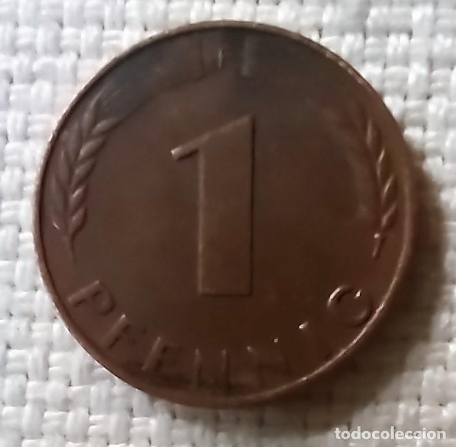 Monedas antiguas de Europa: 1 PFENNIG DE 1950-ALEMANIA RFA-