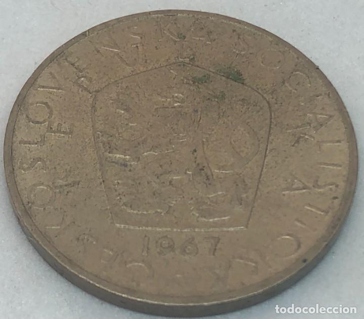 Monedas antiguas de Europa: Moneda 1967. 5 Korunas. Rep&uacute;blica Checa Socialista. KM 60. MBC.