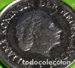 Monedas antiguas de Europa: moneda 25 cent holanda 1978 - Foto 1