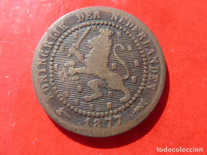 Monedas antiguas de Europa: HOLANDA 1 CENT 1877 COBRE EBC - Foto 1