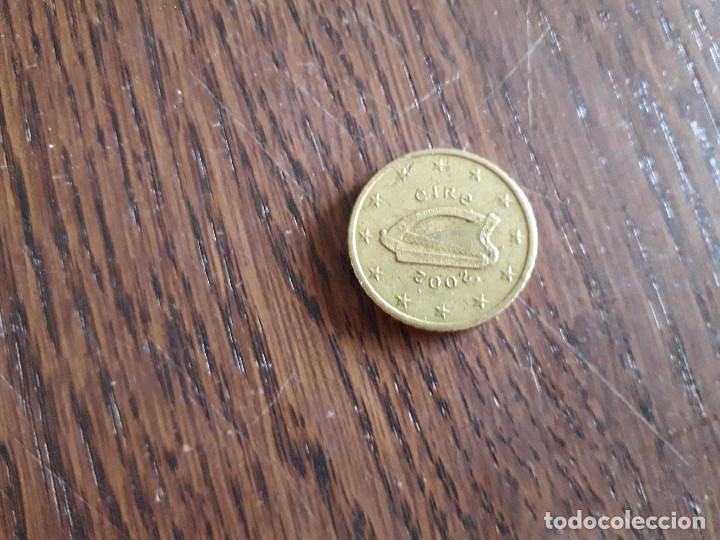 Monedas antiguas de Europa: moneda de 50 c&eacute;ntimos de Eire a&ntilde;o 2002 - Foto 1