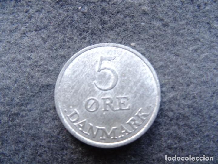 Monedas antiguas de Europa: DINAMARCA 5 ORE 1961 - Foto 2