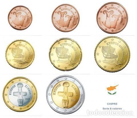 Monedas antiguas de Europa: Serie Chipre 2013 SC - Foto 3