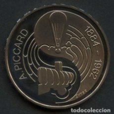 Monedas antiguas de Europa: SUIZA, MONEDA DE CUPRONÍQUEL, AUGUSTE PICCARD, VALOR: 5 FRANCS, 1984, COIN PROOF. Lote 287962983
