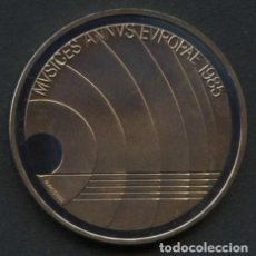 Monedas antiguas de Europa: SUIZA, MONEDA DE CUPRONÍQUEL, EUROPEAN YEAR OF MUSIC, VALOR: 5 FRANCS, 1985, COIN PROOF. Lote 288041363