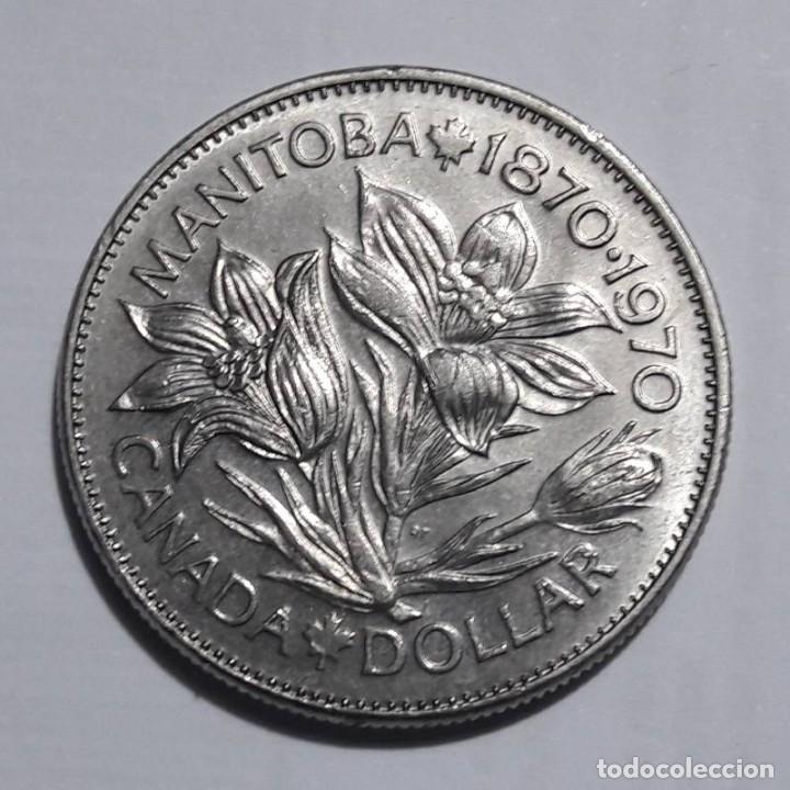 Monedas antiguas de Europa: CANADA 1 DOLAR 1970 - Foto 1
