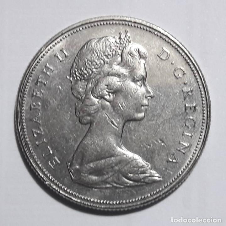 Monedas antiguas de Europa: CANADA 1 DOLAR 1970 - Foto 2