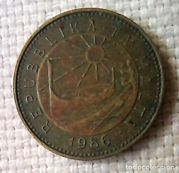 Monedas antiguas de Europa: MALTA, 1 CENT 1986 - Foto 2