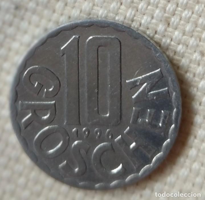 Monedas antiguas de Europa: 10 GROSCHEN 1996 AUSTRIA - Foto 1