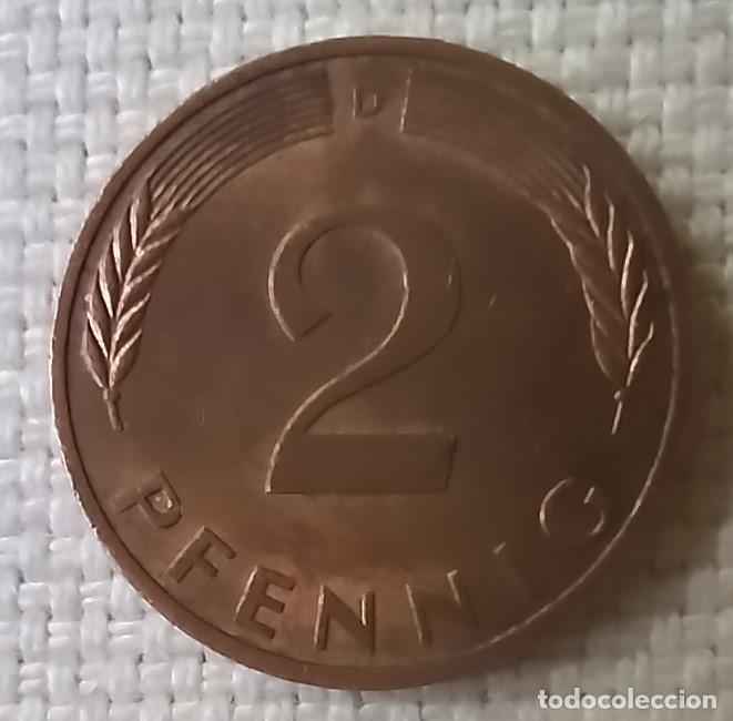 Monedas antiguas de Europa: 2 PFENNIG 1979 CECA D MUNICH