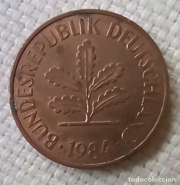 Monedas antiguas de Europa: 2 PFENNIG 1984 CECA J HAMBURGO