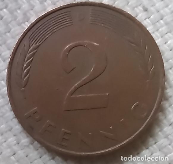 Monedas antiguas de Europa: 2 PFENNIG 1989 CECA D MUNICH