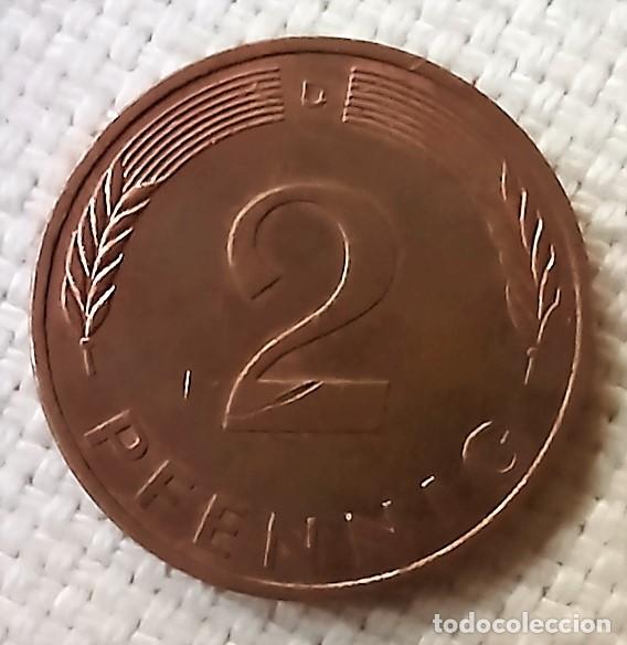 Monedas antiguas de Europa: 2 PFENNIG 1992 CECA D MUNICH