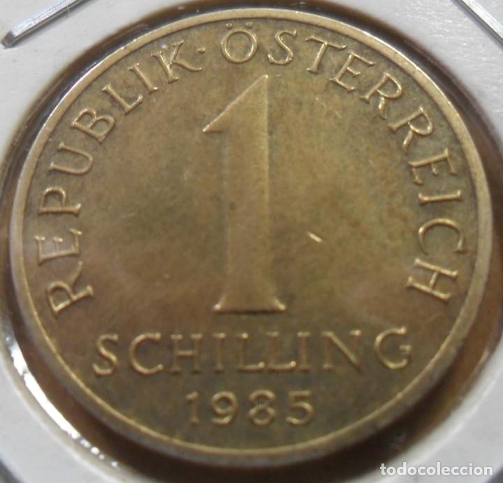Monedas antiguas de Europa: AUSTRIA - 1 SCHILLING - 1985 - Foto 1