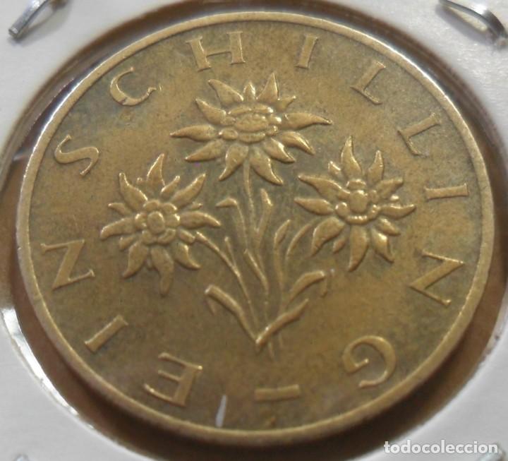 Monedas antiguas de Europa: AUSTRIA - 1 SCHILLING - 1985 - Foto 2