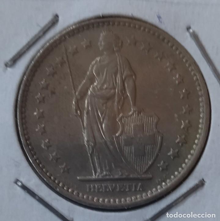 Monedas antiguas de Europa: 2 francos suizos 1969