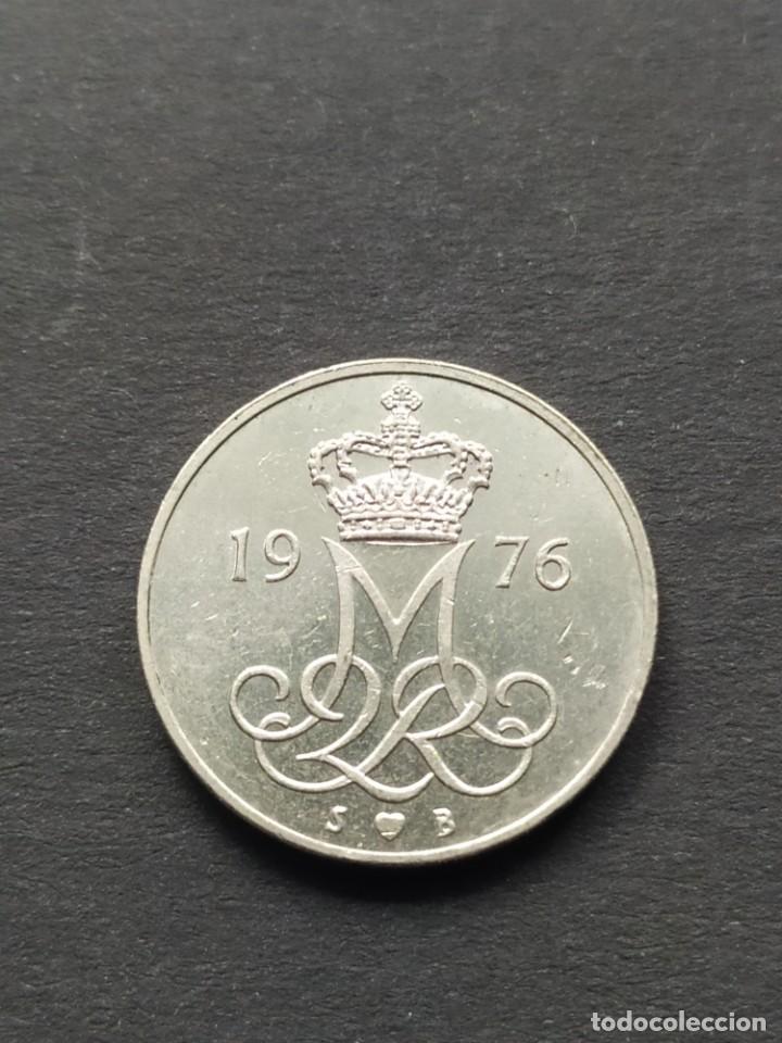 Monedas antiguas de Europa: ## Dinamarca 1976 10 Ore## - Foto 1