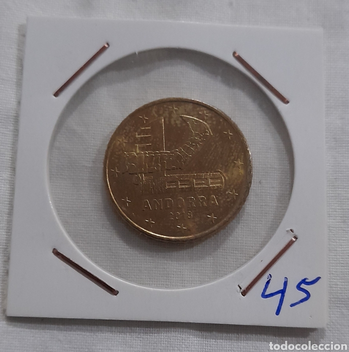 Monedas antiguas de Europa: 50 Céntimos Andorra 2018 . Ver fotografías y descripción. - Foto 3 - 291255043