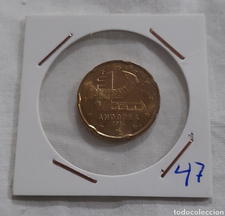 Monedas antiguas de Europa: Moneda 20 Céntimos Andorra 2014. Ver fotografías y descripción. - Foto 3 - 291303928