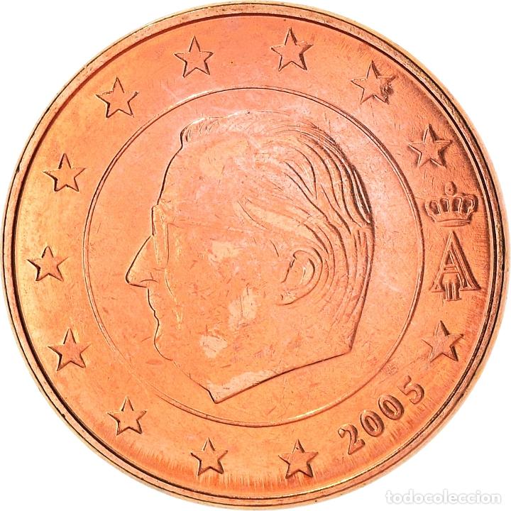 Alte M&uuml;nzen aus Europa: [#382003] B&eacute;lgica, 5 Euro Cent, 2005, Brussels, MBC+, Cobre chapado en acero, KM:226