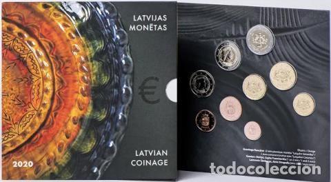 Monedas antiguas de Europa: Serie Letonia 2020 BU - Foto 2
