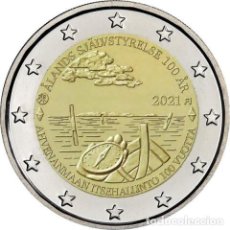 Monedas antiguas de Europa: 2 EURO FINLANDIA 2021 ”AUTONOMÍA ÅLAND” SC. Lote 365924646