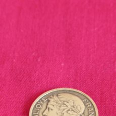 Monedas antiguas de Europa: MONEDA DE UN FRANCO / DE FRANCIA - 1937 / N° 1. Lote 292026388