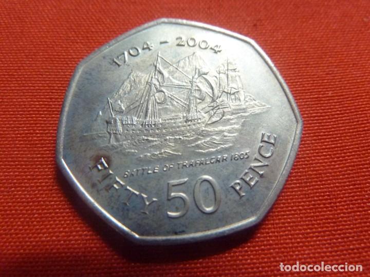 Monedas antiguas de Europa: GIBRALTAR 50 PENCE 2004 EBC - Foto 1
