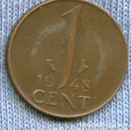 Monedas antiguas de Europa: holanda 1 cent 1948 oferta - Foto 1