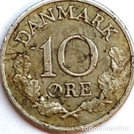 Monedas antiguas de Europa: moneda 10 ore dinamarca 1971 - Foto 1