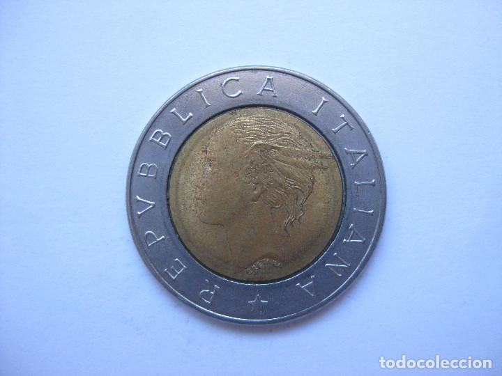 Monete antiche di Europa: MONEDA ITALIA 500 LIRAS 1991
