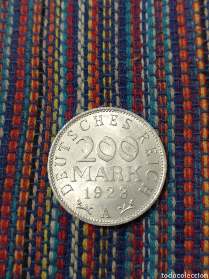 Monedas antiguas de Europa: SIN CIRCULAR 200 MARCOS 1923 A REPUBLICA WEIMAR ALEMANIA
