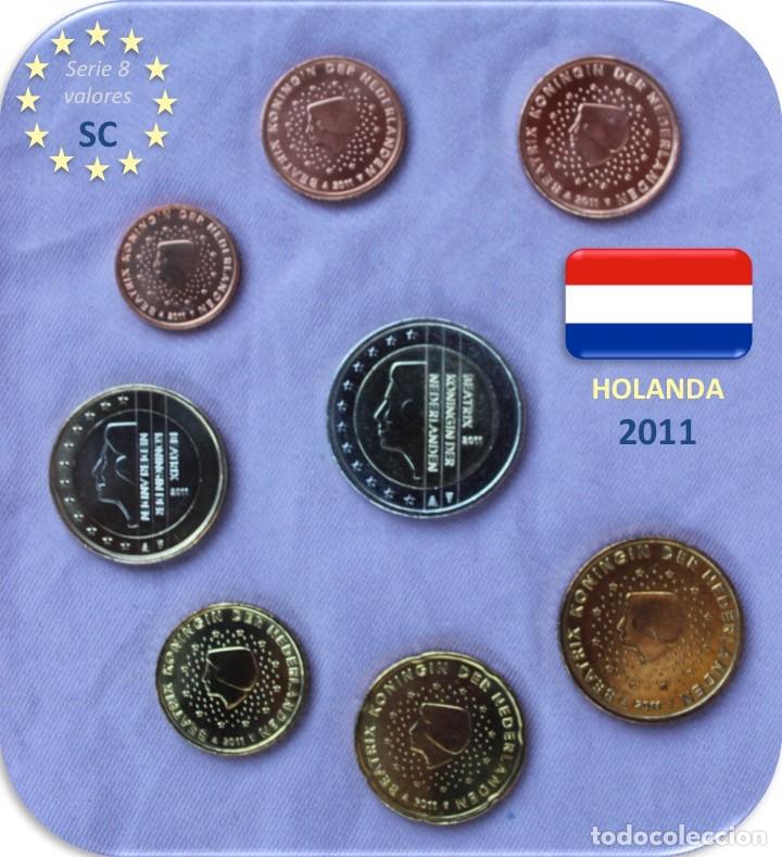 Monedas antiguas de Europa: Serie Holanda 2011 SC - Foto 1