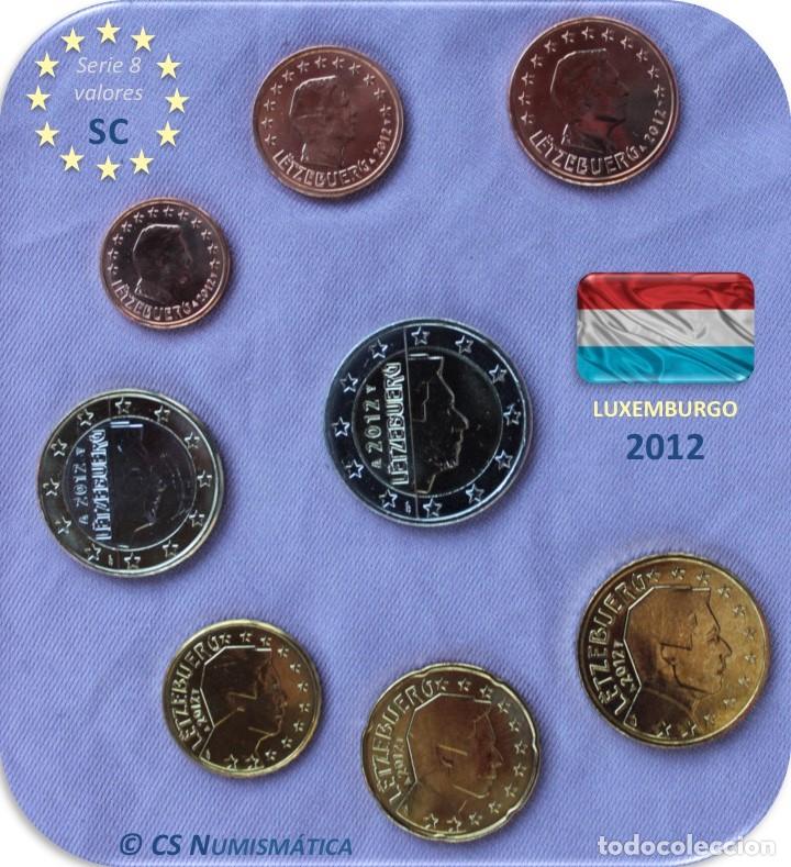 Monedas antiguas de Europa: Serie Luxemburgo 2012 SC - Foto 1