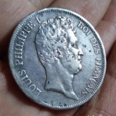 Monedas antiguas de Europa: 5 FRANCOS, FRANCIA 1831 MA PHILIPPE LOUIS (BUSTO DESNUDO). Lote 274665733