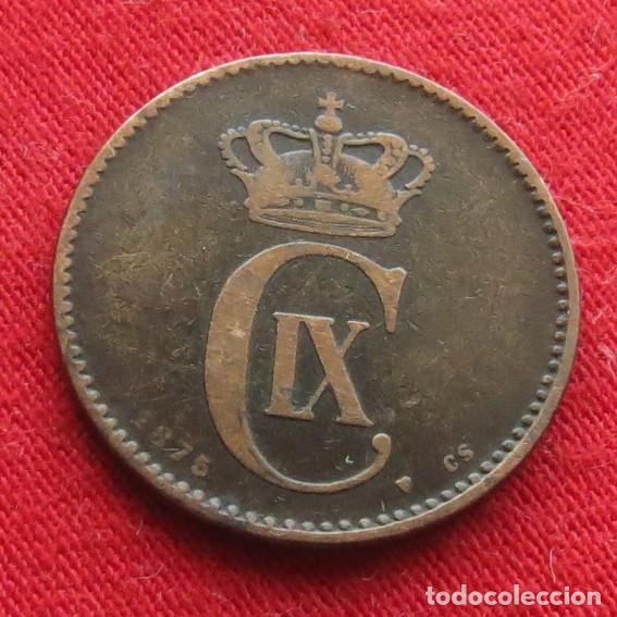 Monedas antiguas de Europa: Dinamarca 2 ore 1875 - Foto 2