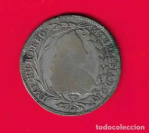 Monedas antiguas de Europa: IMPERIO AUSTRO HUNGARO, 20 KREUZER MARIA TERESA, 1769 I.C. S. K
