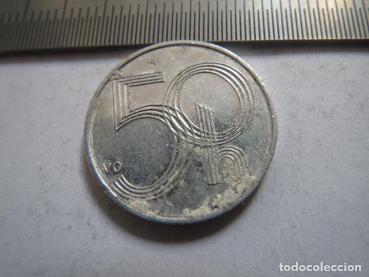 Monedas antiguas de Europa: MONEDA DE 50 HELLERS 2005 (1) REPUBLICA CHECA - Foto 2