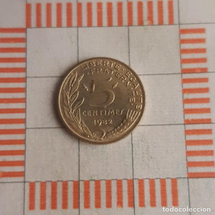 Monedas antiguas de Europa: 5 C&Eacute;NTIMOS, FRANCIA. 1982. (KM#933). - Foto 2