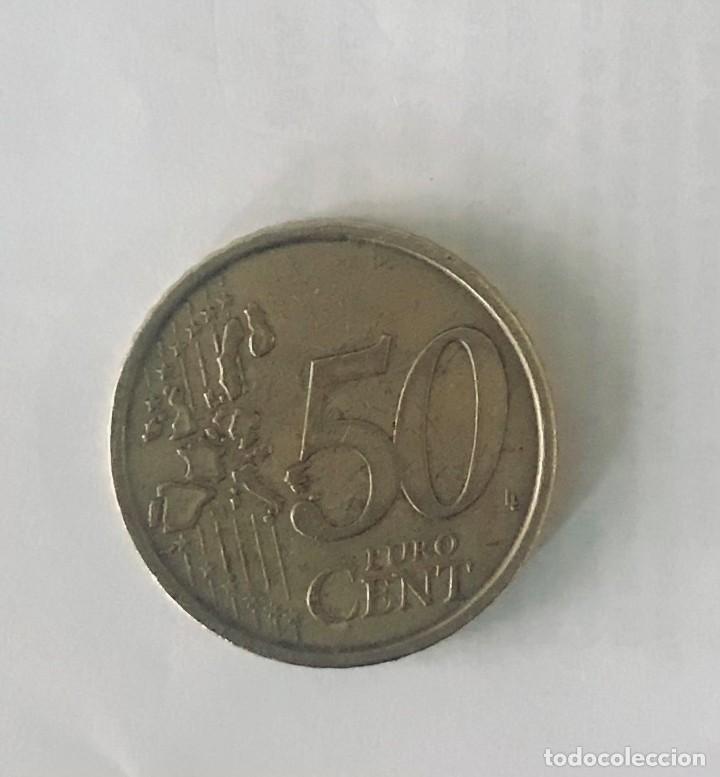 Monedas antiguas de Europa: 50 cent 2002 Italia - Foto 2
