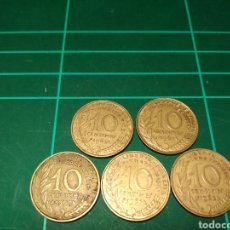 Monedas antiguas de Europa: MONEDAS 10 CÉNTIMOS DE FRANCO 1963 1965 Y1967.. Lote 298525798