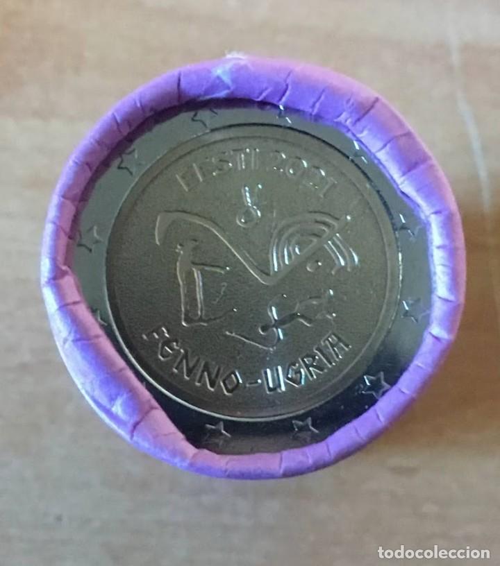 Monedas antiguas de Europa: Moneda 2 Euros Conmemorativa Estonia 2021 - Pueblos ugrofineses