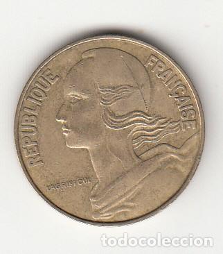 Monedas antiguas de Europa: FRANCIA. 20 C&Eacute;NTIMOS. 1984. - Foto 2